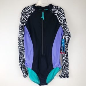 Speedo Long Sleeve One Piece